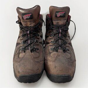 Red Wing Truhiker 6672 Steel Toe Waterproof Brown Work Boots Mens Size 11 E2